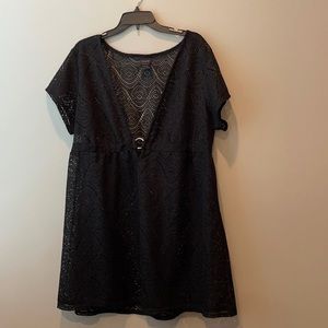 Black Swimsuit Coverup